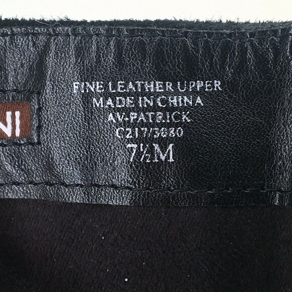 Adrienne Vittadini Patrick Suede Heeled boots Black Knee High Zip Up Women's 7.5 - Picture 11 of 12